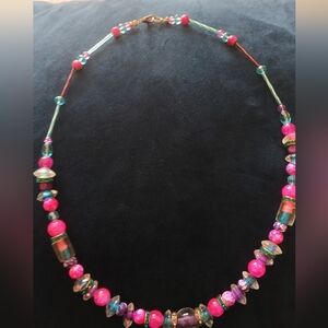 Vintage Beaded 26" Necklace